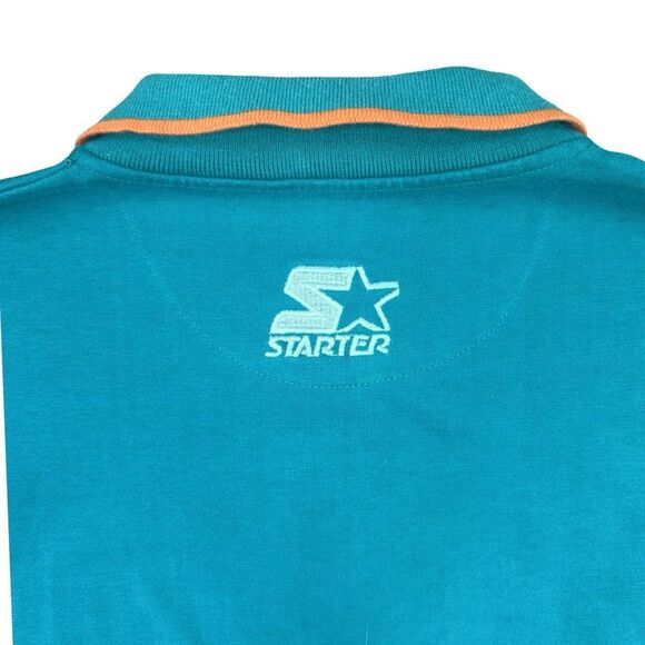 Vintage 90’s Starter NFL Miami Dolphins Polo Shirt - Size XL - Picture 6 of 9
